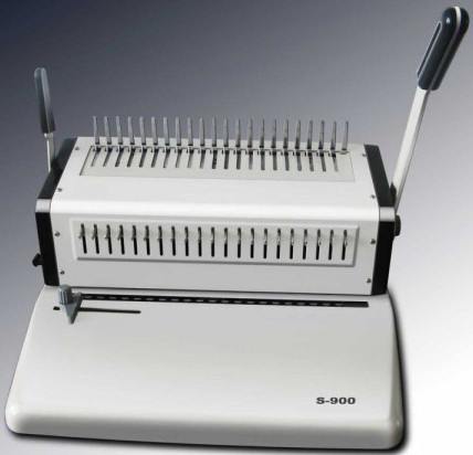 Spiral Binding Machine S900 21 Hole A4 Steal Manual Punch Price in Bangladesh