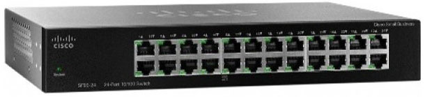 Cisco SF95-24-AS 24-Port Unmanaged Network Switch