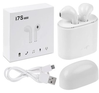 i7s TWS Bluetooth Stereo In-Ear Earbuds with Charging Box