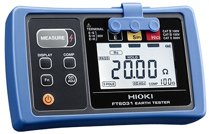 HIOKI FT-6031 Earth Tester IP67 Dustproof and Waterproof