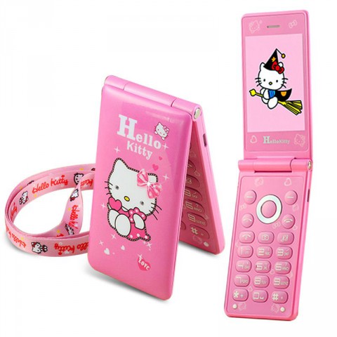Hello Kitty D10 2.4" Dual SIM Touch Display Folding Phone Price in Bangladesh