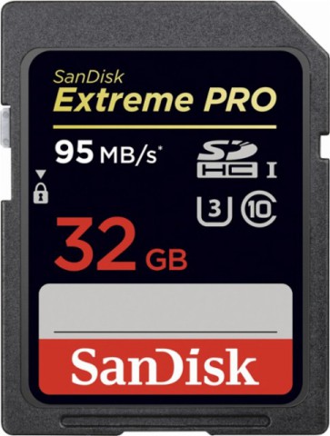 Sandisk V30 32GB Class 10 95MB/s SDXC Memory Card