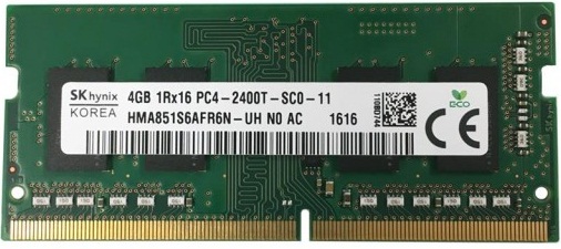 SK Hynix DDR4 4GB 2400 MHz 260-Pin Laptop RAM