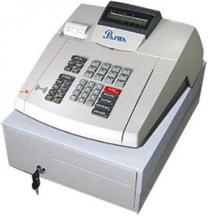 Paswa D81BF Hi-Speed Electronic Cash Register Machine