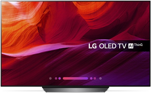 LG OLED55B8PLA 55" Flat 4K Cinema HDR Wi-Fi Smart TV