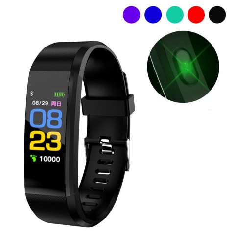 115 Plus Smart Bracelet with Heart Rate and BP Monitor