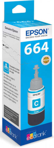 Epson 664 Cyan Printer Ink Bottle