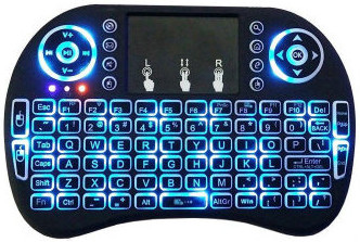 Mini i8 2.4G Touchpad Wireless Gaming Keyboard