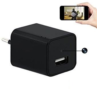 Spy Camera  Wall Charger Full HD 90 Degree Recording WI-FI