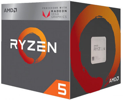 AMD Ryzen3 2200G 4 Core 6MB Cache Processor
