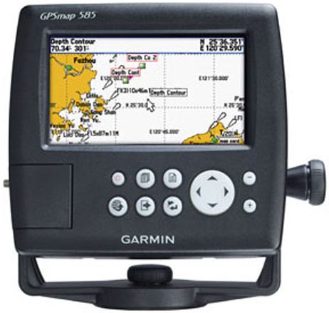 Garmin GPSMAP 585 Fishfinder with Transducer