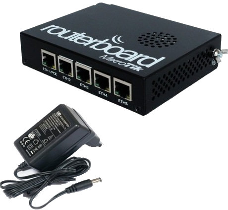 Mikrotik RB450G 5-Port Manageable Gigabit Ethernet Router