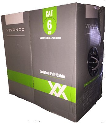 Vivanco CAT-6 305M UTP Network Cable