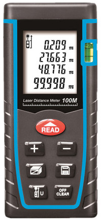 Laser Distance Meter 100M Inclination Sensor Easy To Measure